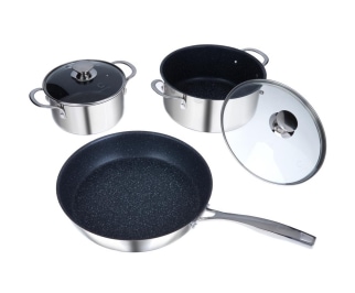 Curtis Stone Stainless Steel 5 Piece