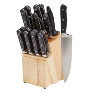 Amazon Basics 18 Piece Knife Set