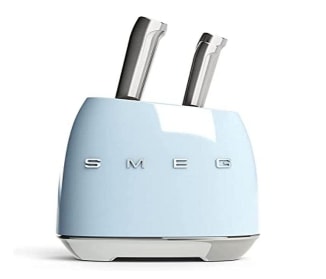 Smeg Pastel Blue Knife Set