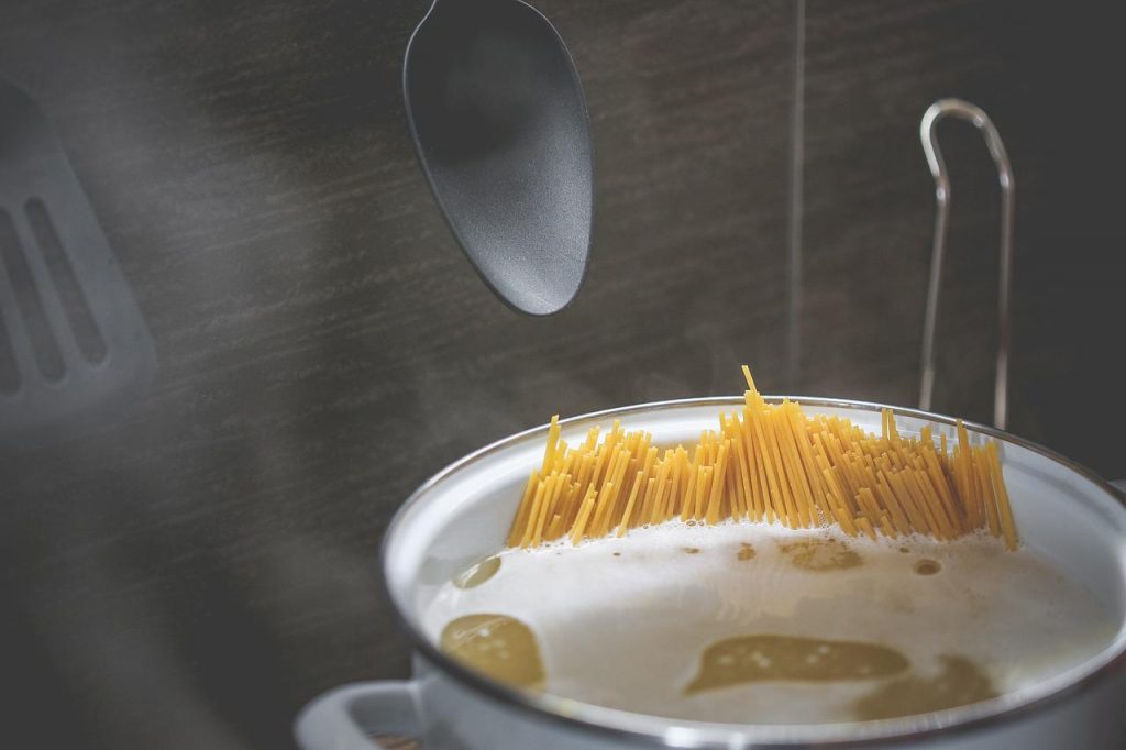 Spaghetti And Boiling Water