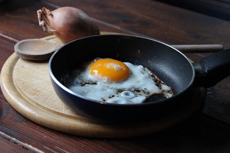 Frying An Egg on an Induction