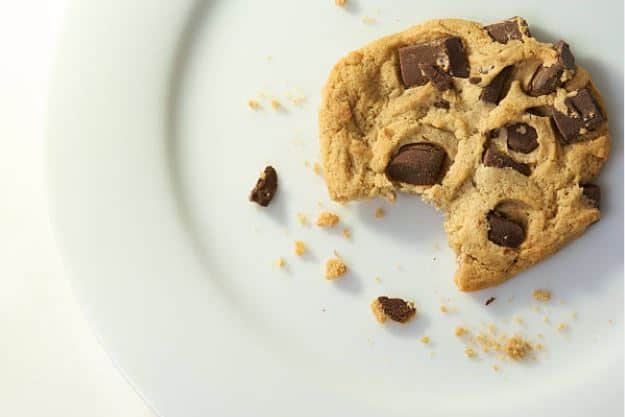 Crumbl Cookies In a Plate