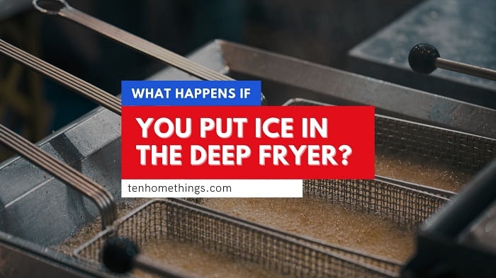 Deep Frying Ice Explosion