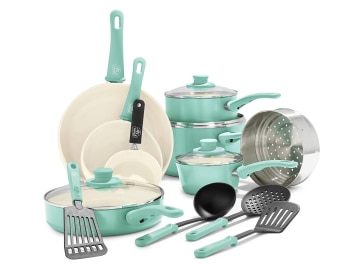 GreenLife Soft Grip Cookware Set