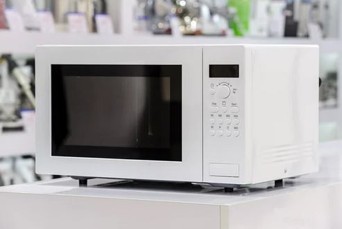 White Microwave